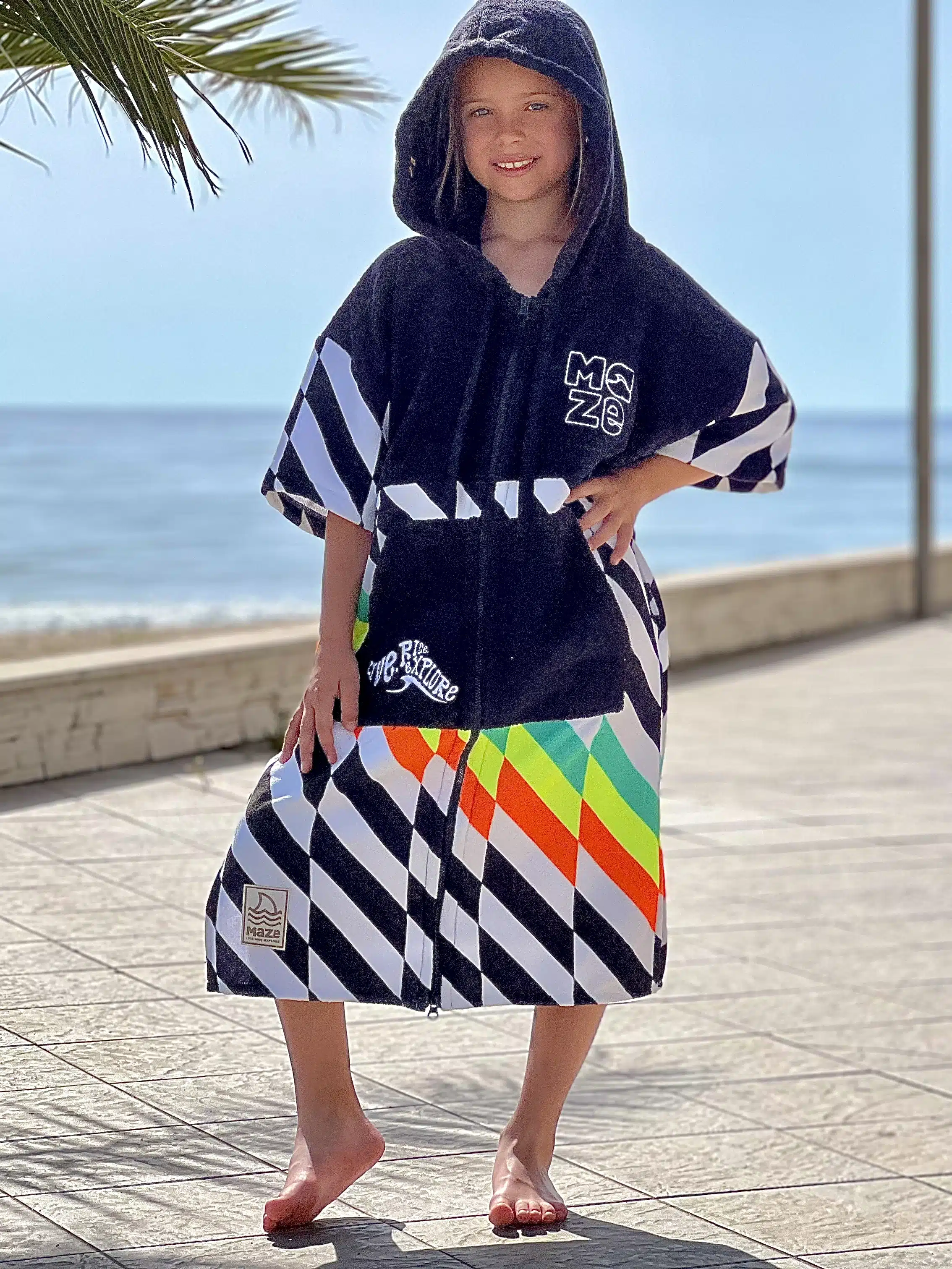 ПОНЧО MAZE ZZ LOCAL ZIP